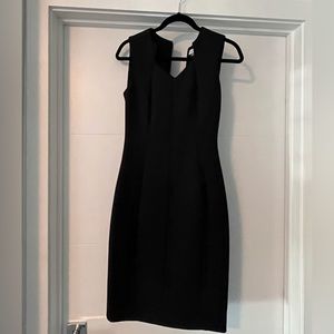 Calvin Klein Black Fitted Dress